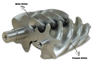 Rotor Kompresor Screw